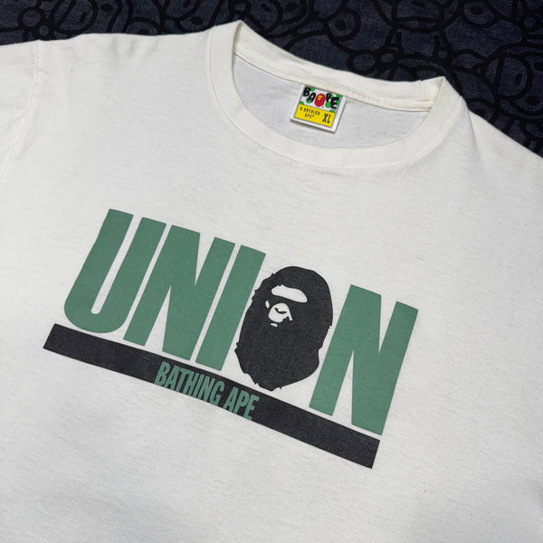 [XL] Bape x Union Collab Logos Tee