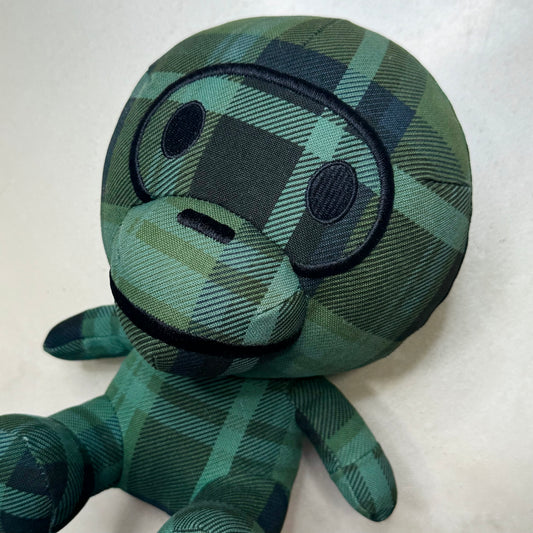 Bape Plaid Baby Milo Plush
