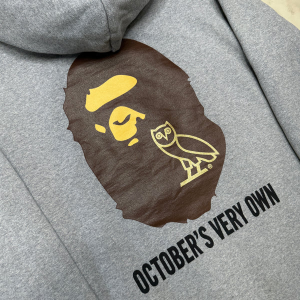 [L] Bape x OVO Collab Hoodie