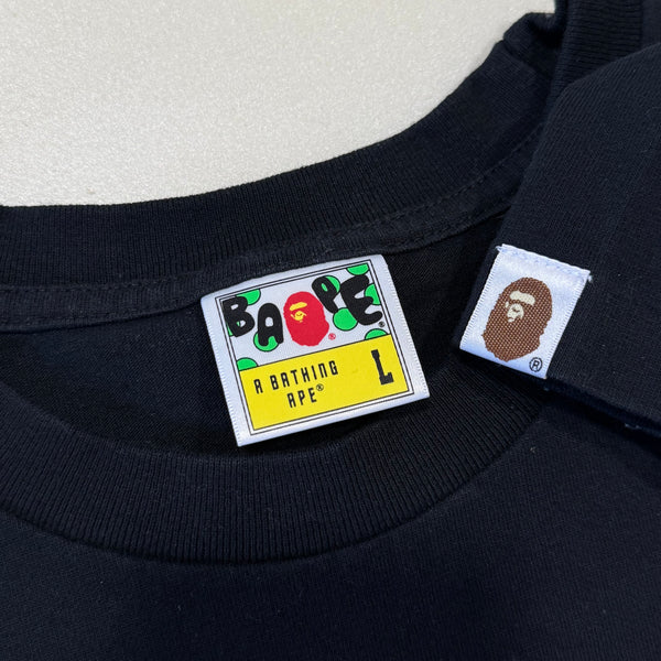 [L] OG  Bape Neon Milo Busy Works Tee