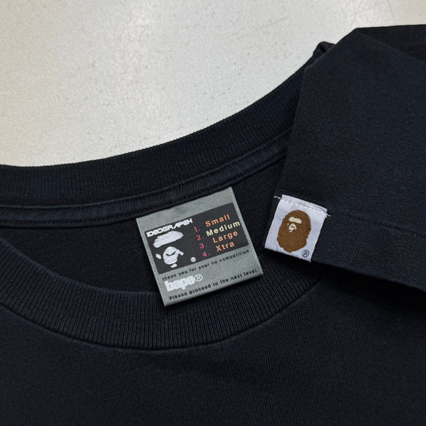 [M] OG Bape Red Camo NY College Logo Tee