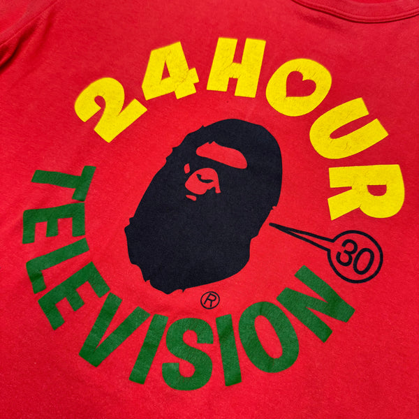 [L] Bape 24 Hour Television Tee