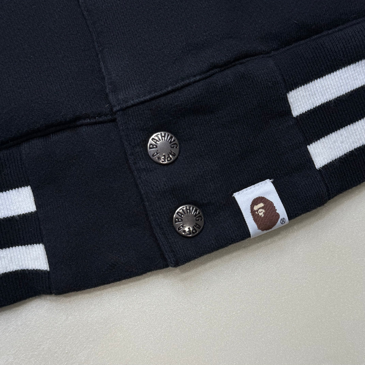 [L] Bape x Simpsons Collab Varsity Jacket