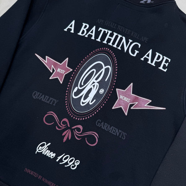 [L] OG Bape x STASH Collab 05' Varsity Jacket