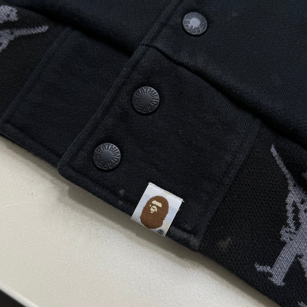 [L] OG Bape x STASH Collab 05' Varsity Jacket