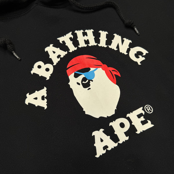 [XL] Bape Pirate College Logo Hoodie