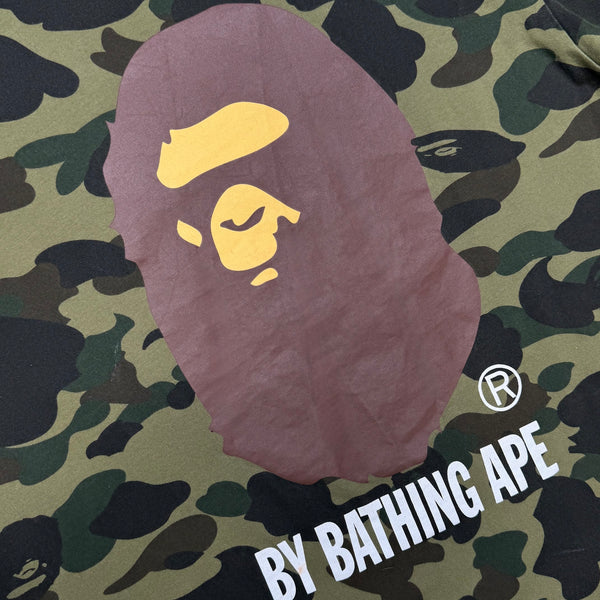 [L] Bape Full 1st Camo Ape Head Tee