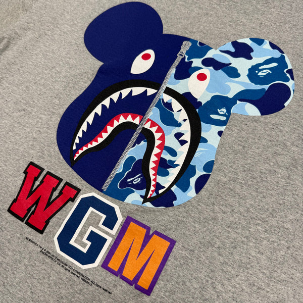 [XL] Bape x Bearbrick Collab Shark Tee