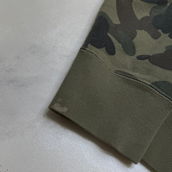[M] Bape 1st Camo College Logo Hoodie