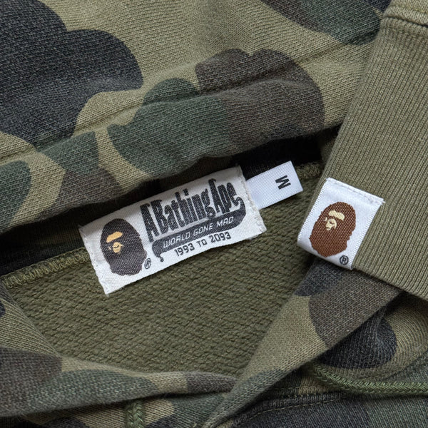 [M] Bape 1st Camo College Logo Hoodie