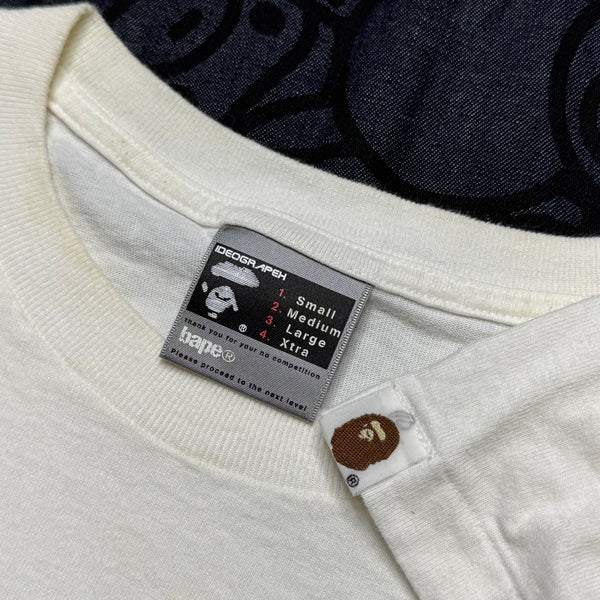 [M] OG Bape Colors Spell Out Tee