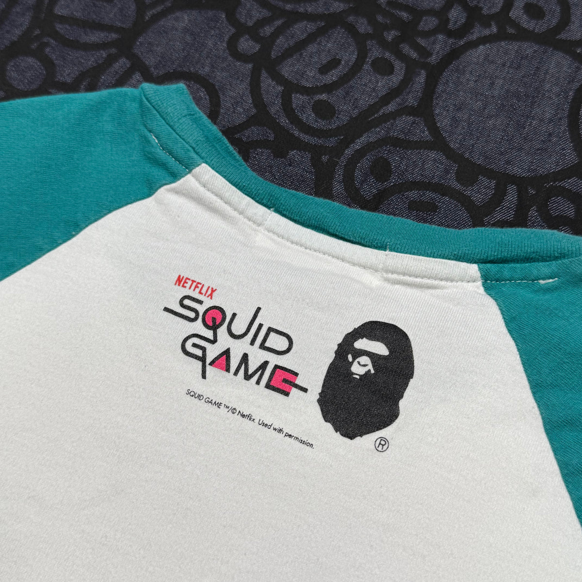 [XL] Bape x Squid Game Collab 456 Tee