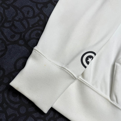 [M] Bape Nylon PONR Full-Zip Shark Hoodie