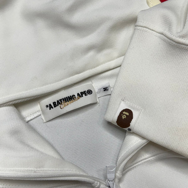 [M] Bape Nylon PONR Full-Zip Shark Hoodie