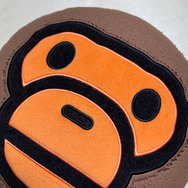Bape Brown Milo Head Pillow