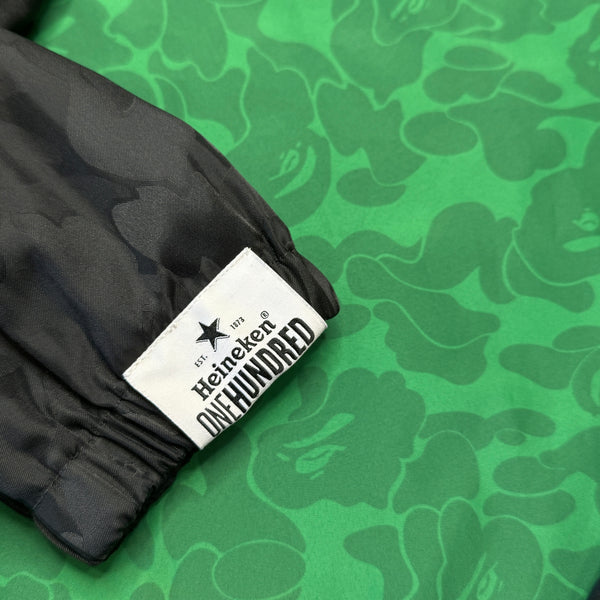 [L] Bape x Heineken Collab Coaches Jacket