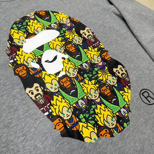 [XL] Bape x DragonBall Z Ape Head Sweatshirt