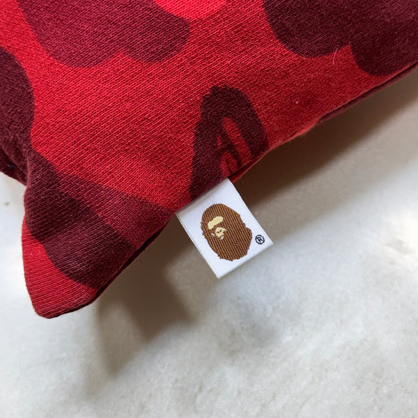 Bape Split Red/Blue Camo Huge Tiger/Shark Pillow