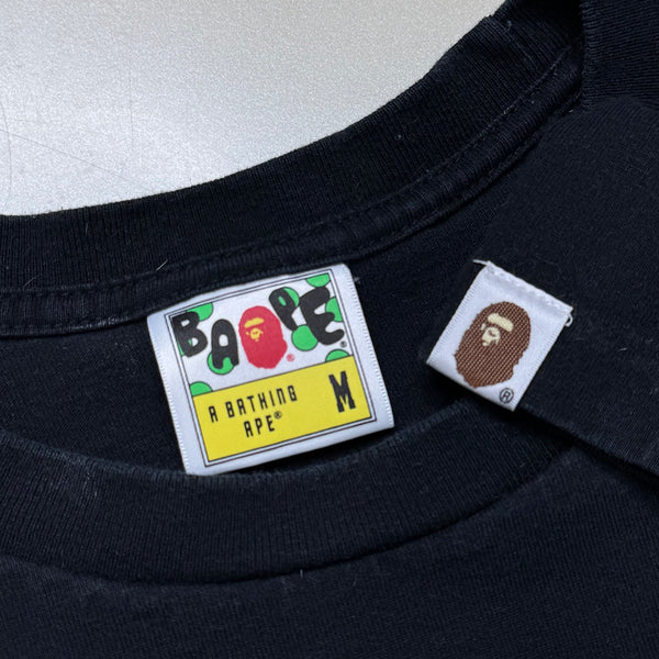 [M] Bape Melted Snowman College Tee