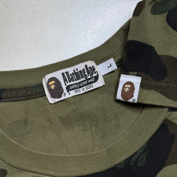 [L] Bape 1st Camo Shark Tee