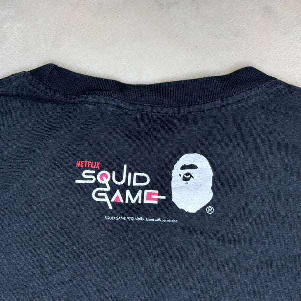 [XL] Bape x Squid Game Ape Head Tee