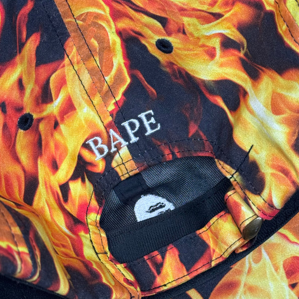 Bape Flame Camo Ape Head Hat