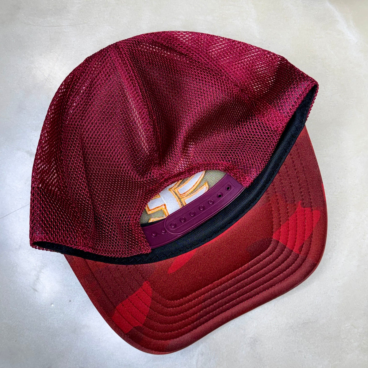 DS Bape x Rakuten Eagles Camo Trucker Hat