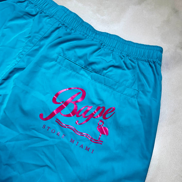 [XL] Bape Miami Store Mesh Beach Shorts