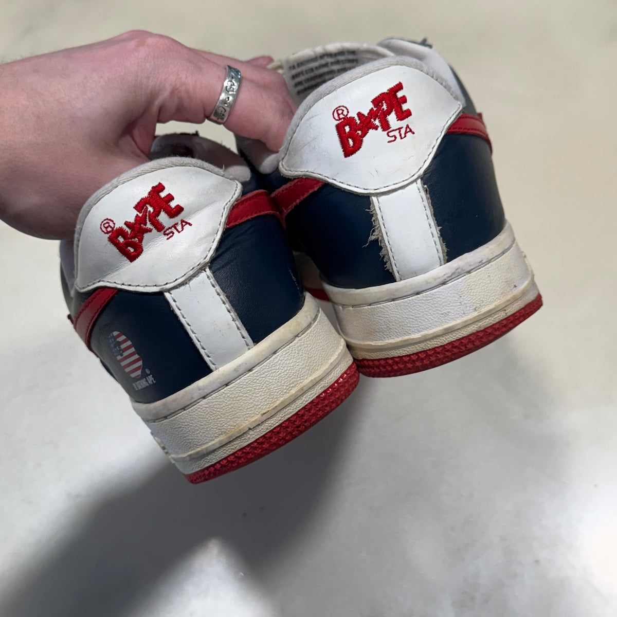 [9.5] Bape USA Flag Bapestas