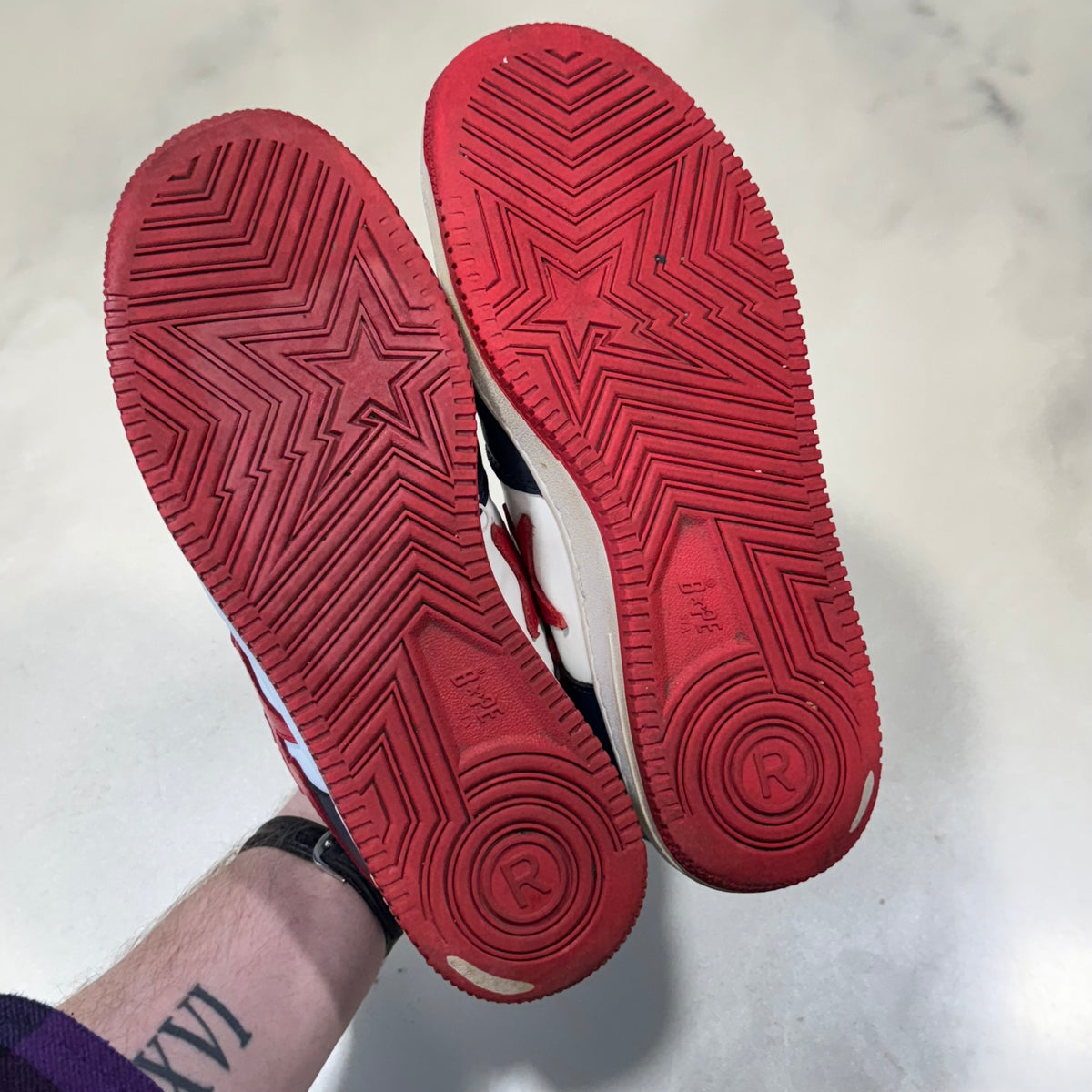[9.5] Bape USA Flag Bapestas