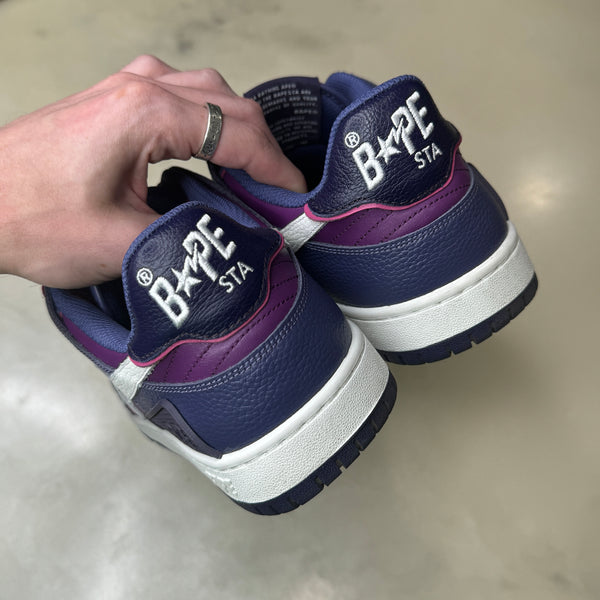 [10] Bape Purple Sk8 Stas