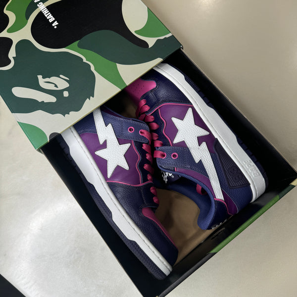 [10] Bape Purple Sk8 Stas