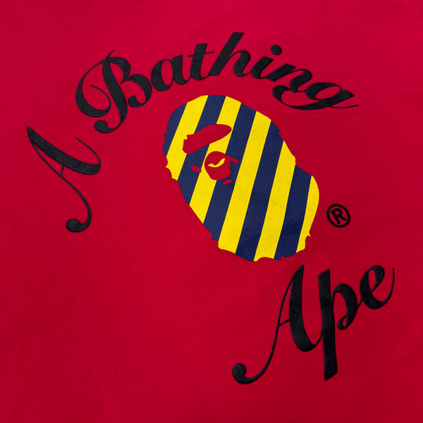 [XL] Bape Oversized College Logo Tee