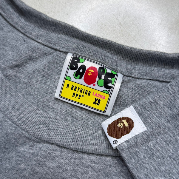 [XS] Bape Green Camo Shark Tee