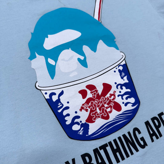 [M] Bape Shaved Ice Ape Head Tee
