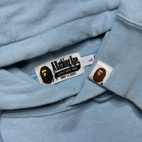 [L] Bape LA Store College Logo Hoodie