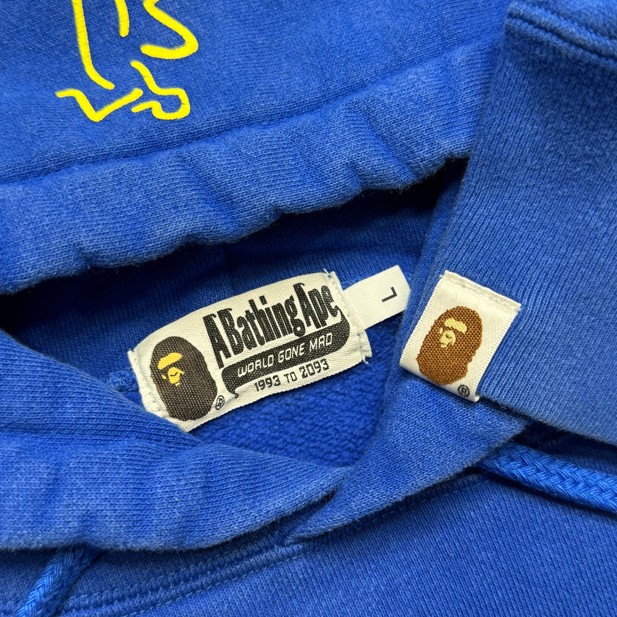 [L] Bape x Fresh Prince Collab Ape Hoodie