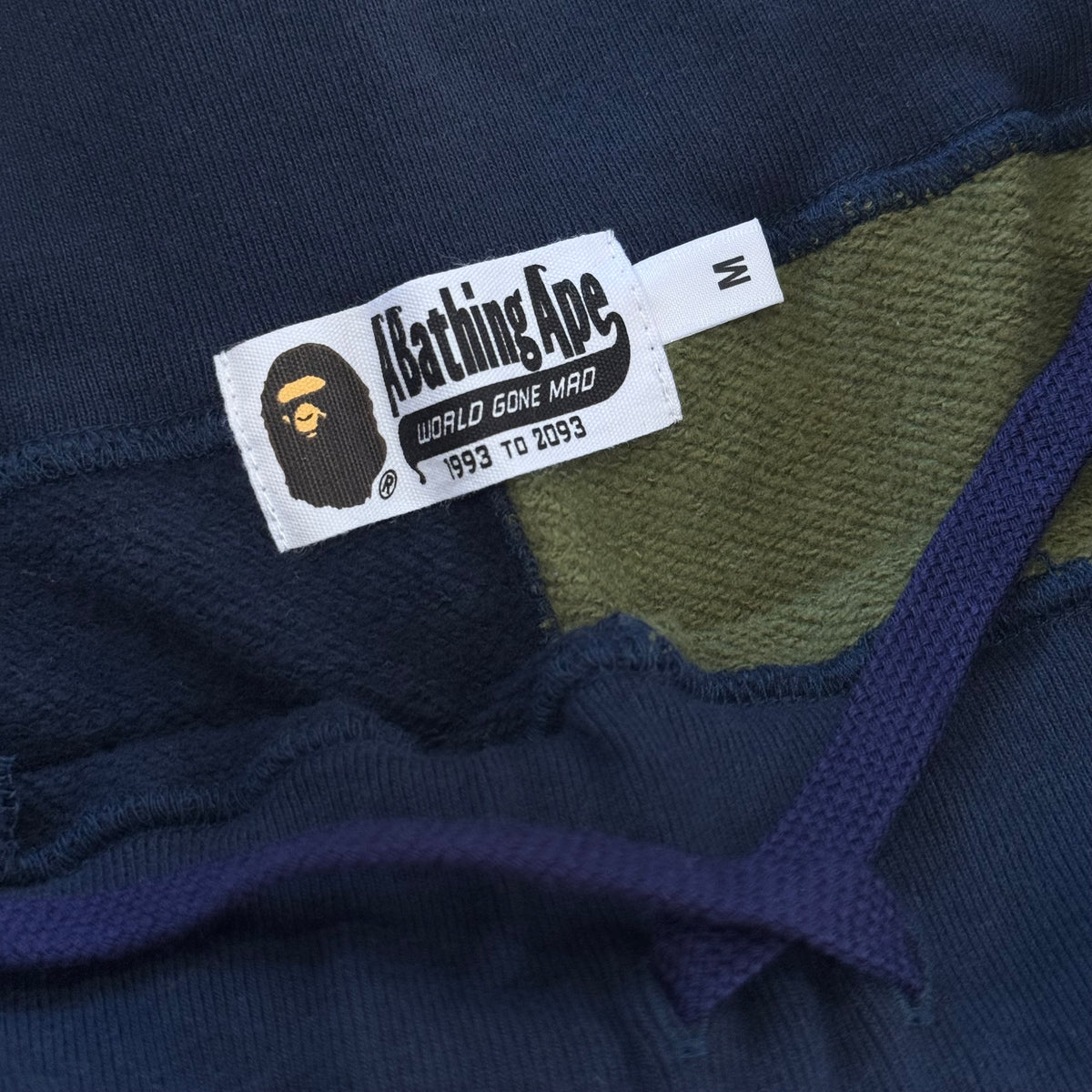 [M] Bape Colorblock Shark Sweatpants