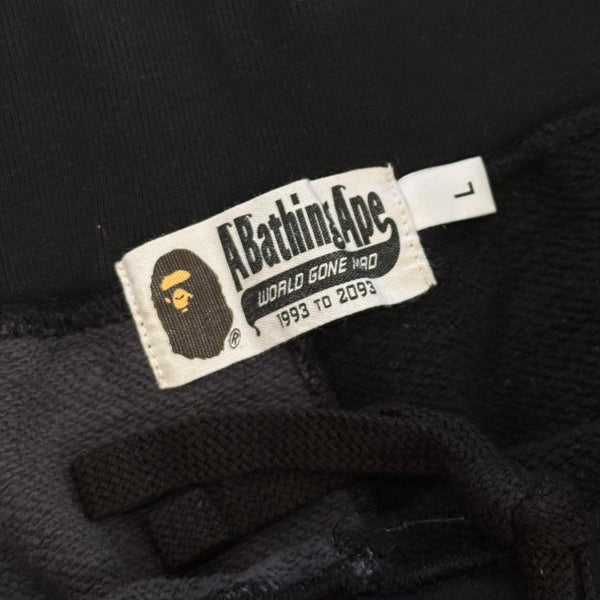 [L] Bape Colorblock Shark Sweatpants