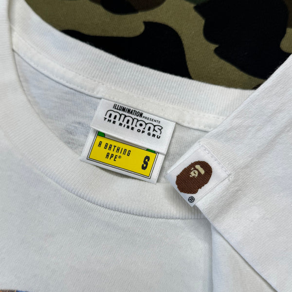 [S] Bape x Minions Collab Ape Head Tee