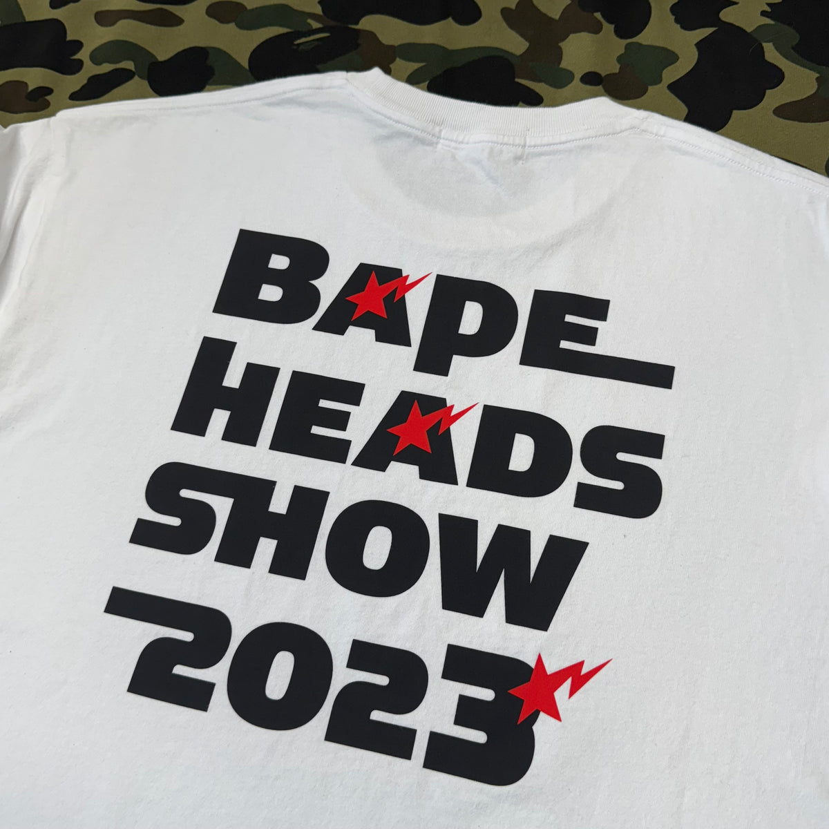 [XL] OG Bape Heads Show Ape Head Tee