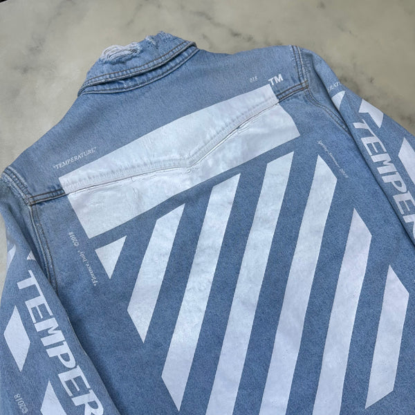 [S] Off-White 2018 Temperature Denim Jacket