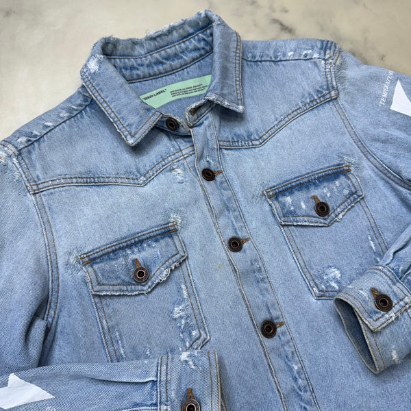 [S] Off-White 2018 Temperature Denim Jacket