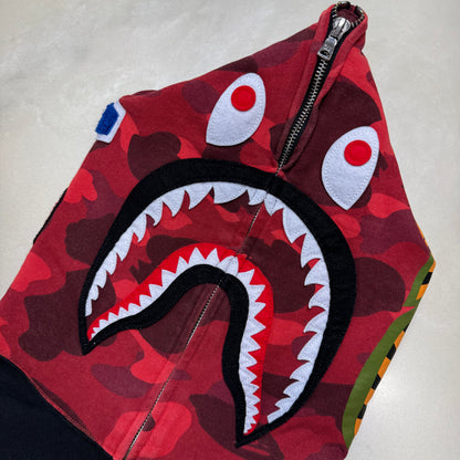 [XL] Bape x OVO Collab Full-Zip Shark Hoodie