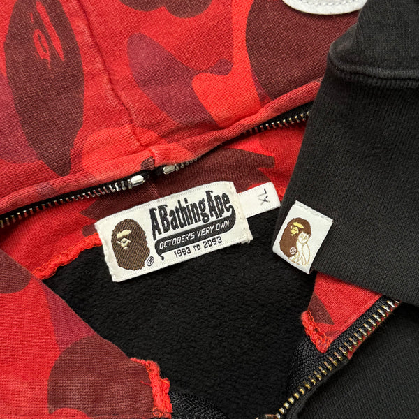 [XL] Bape x OVO Collab Full-Zip Shark Hoodie
