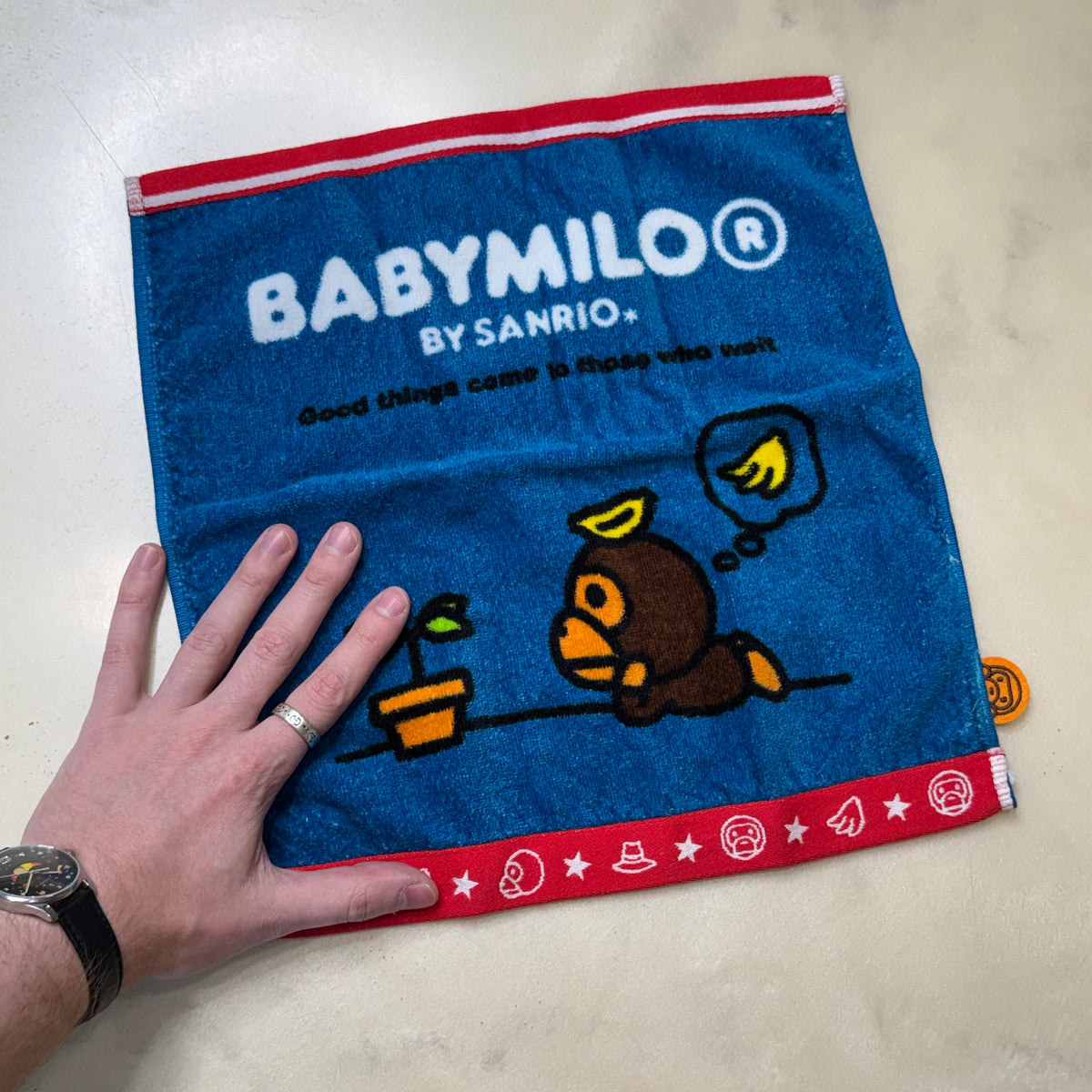 DS Bape Milo Sanrio Hand Towel
