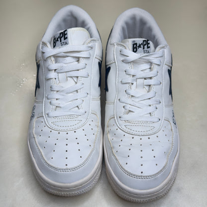 [11] Bape Navy on White 93 Bapestas