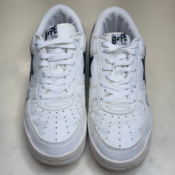 [11] Bape Navy on White 93 Bapestas