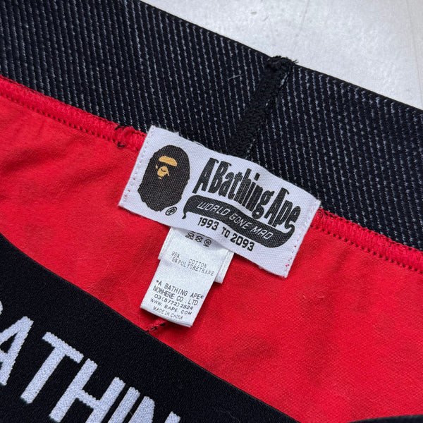 [XS] Bape Red Cheetah Camo Leggings