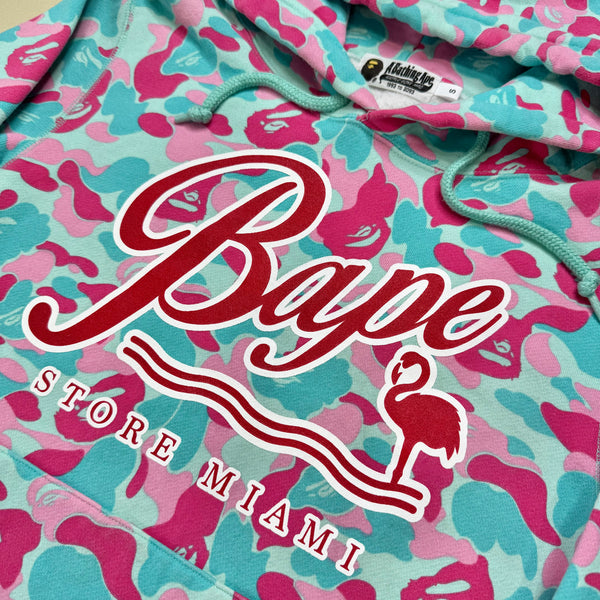 [S] Bape Full Miami Camo Hoodie